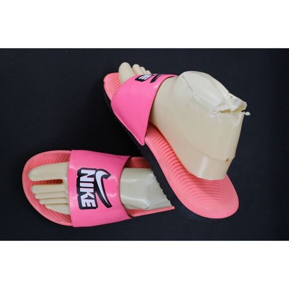 Nike Kawa (PS) Little Kids' Slides Sunset Pulse-White DD3242-600 Size 6y - Picture 1 of 11